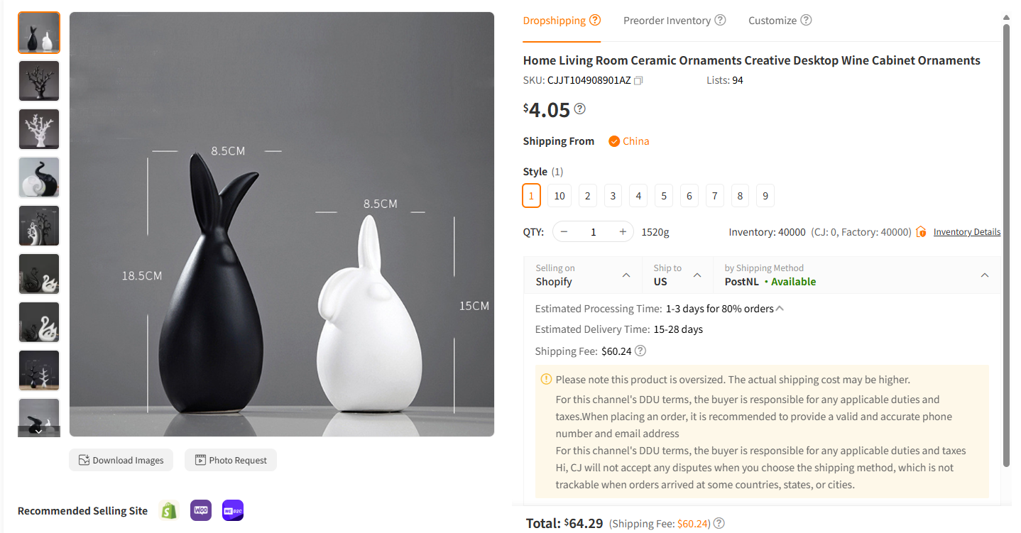Boho-inspired ceramic figurines 